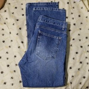Bass women's size 8 buttonfly jeans